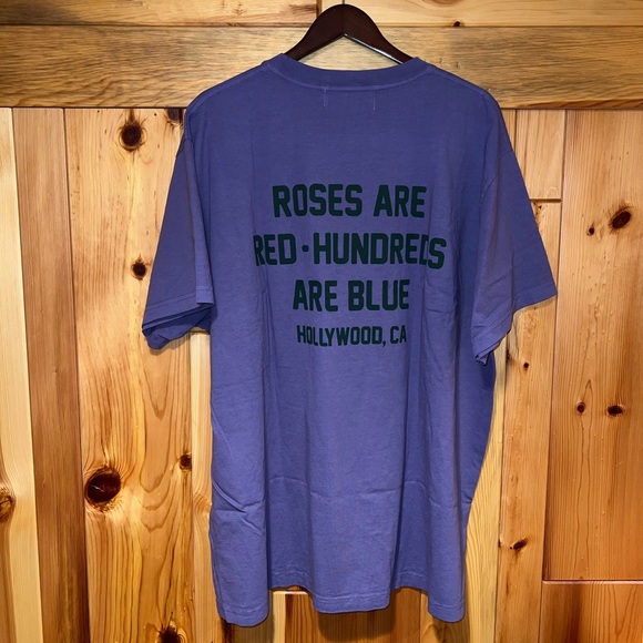 NEW Men’s Homme + Femme Roses Heavyweight Tee T-Shirt 3XL XXXL NWT *Made in USA* - Picture 2 of 10